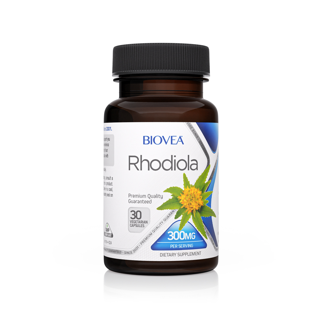 RHODIOLA 300mg 30 Vegetarian Capsules