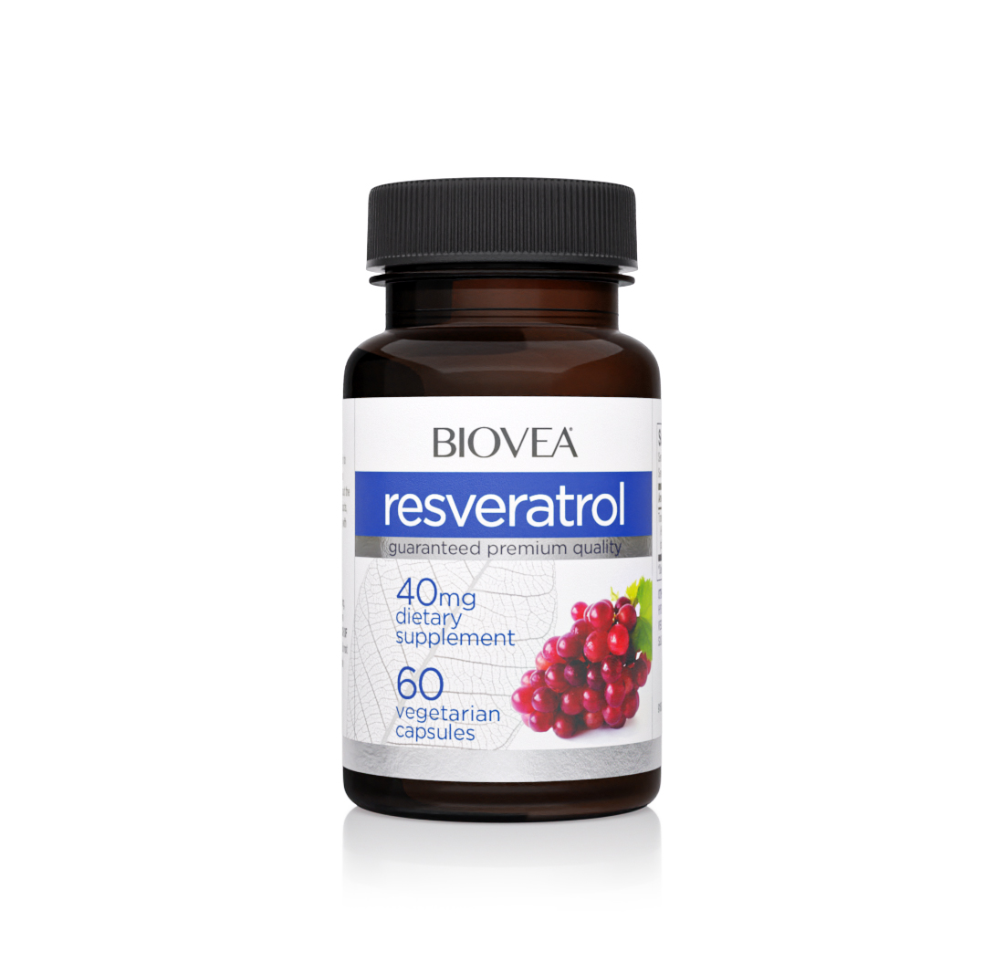 RESVERATROL 40mg 60 Capsules