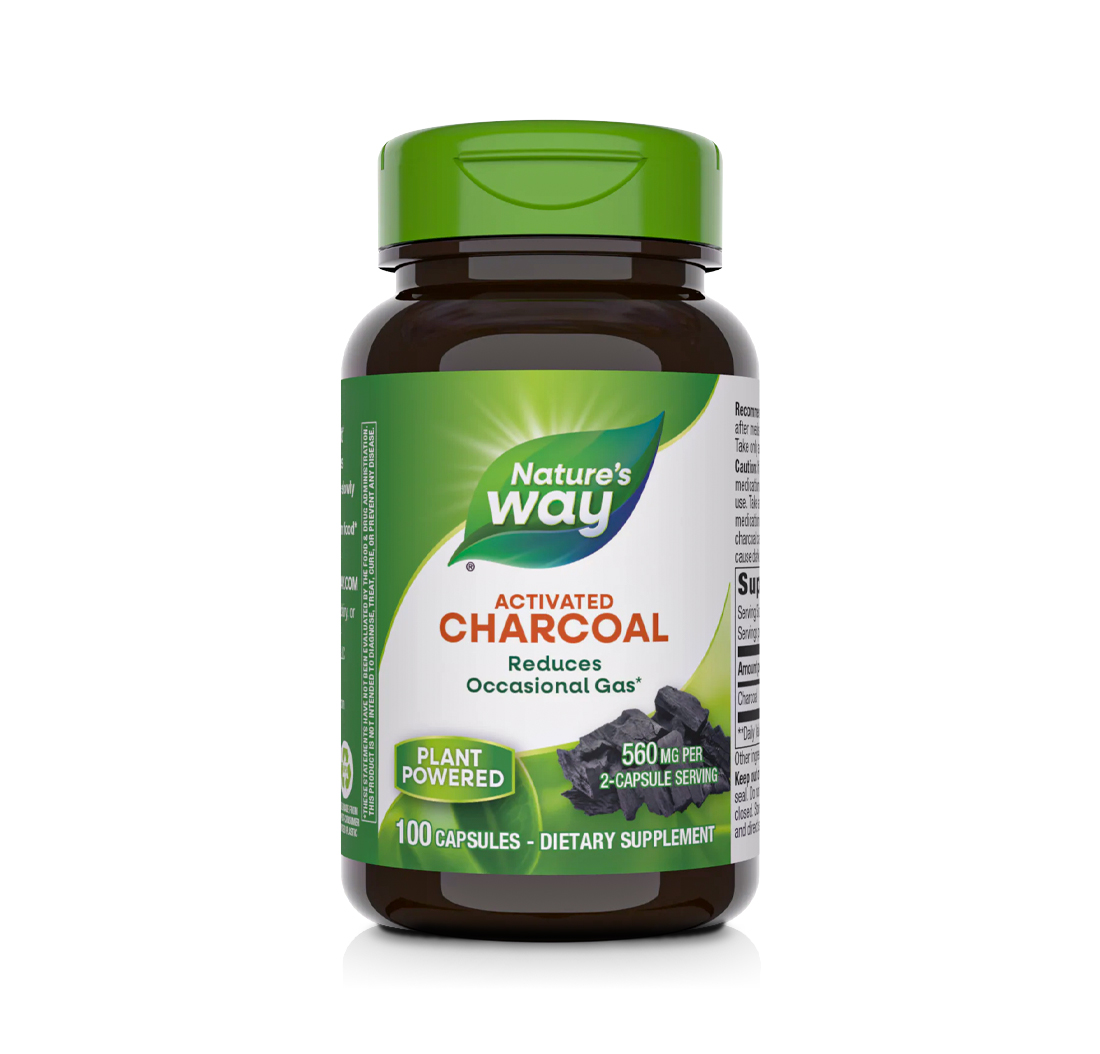 ACTIVATED CHARCOAL 560mg 100 Capsules