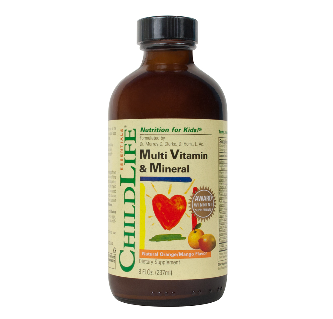 MULTI VITAMIN & MINERAL (Natural Orange/Mango Flavour) (8oz) 237ml