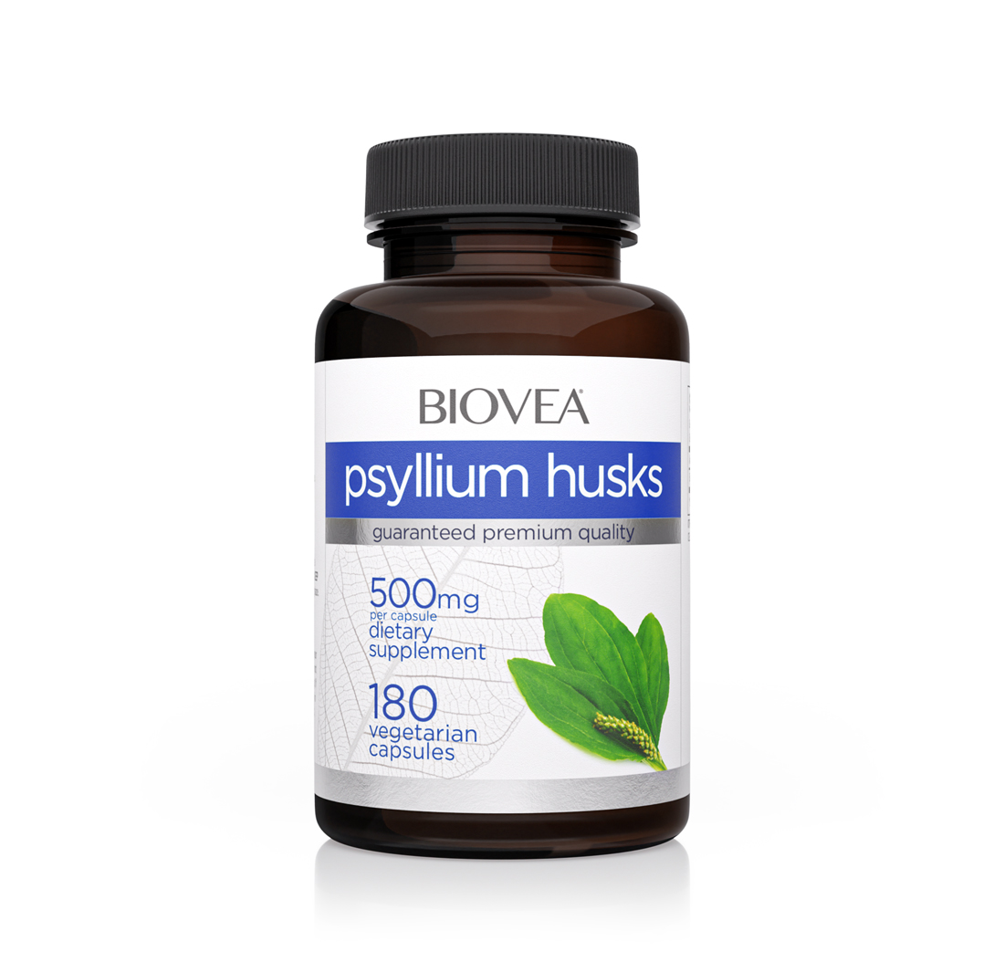 PSYLLIUM HUSKS 500mg 180 Capsules