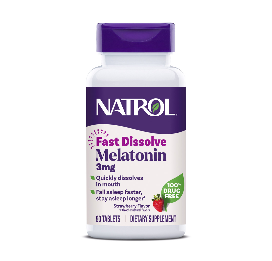 MELATONIN 3mg 90 Tablets (Fast Dissolve)