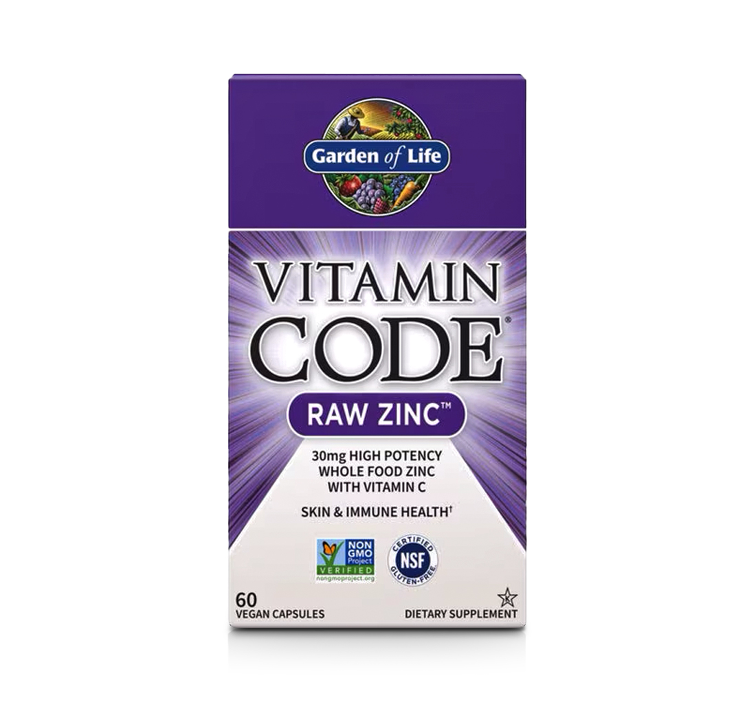VITAMIN CODE RAW ZINC 60 Vegan Capsules