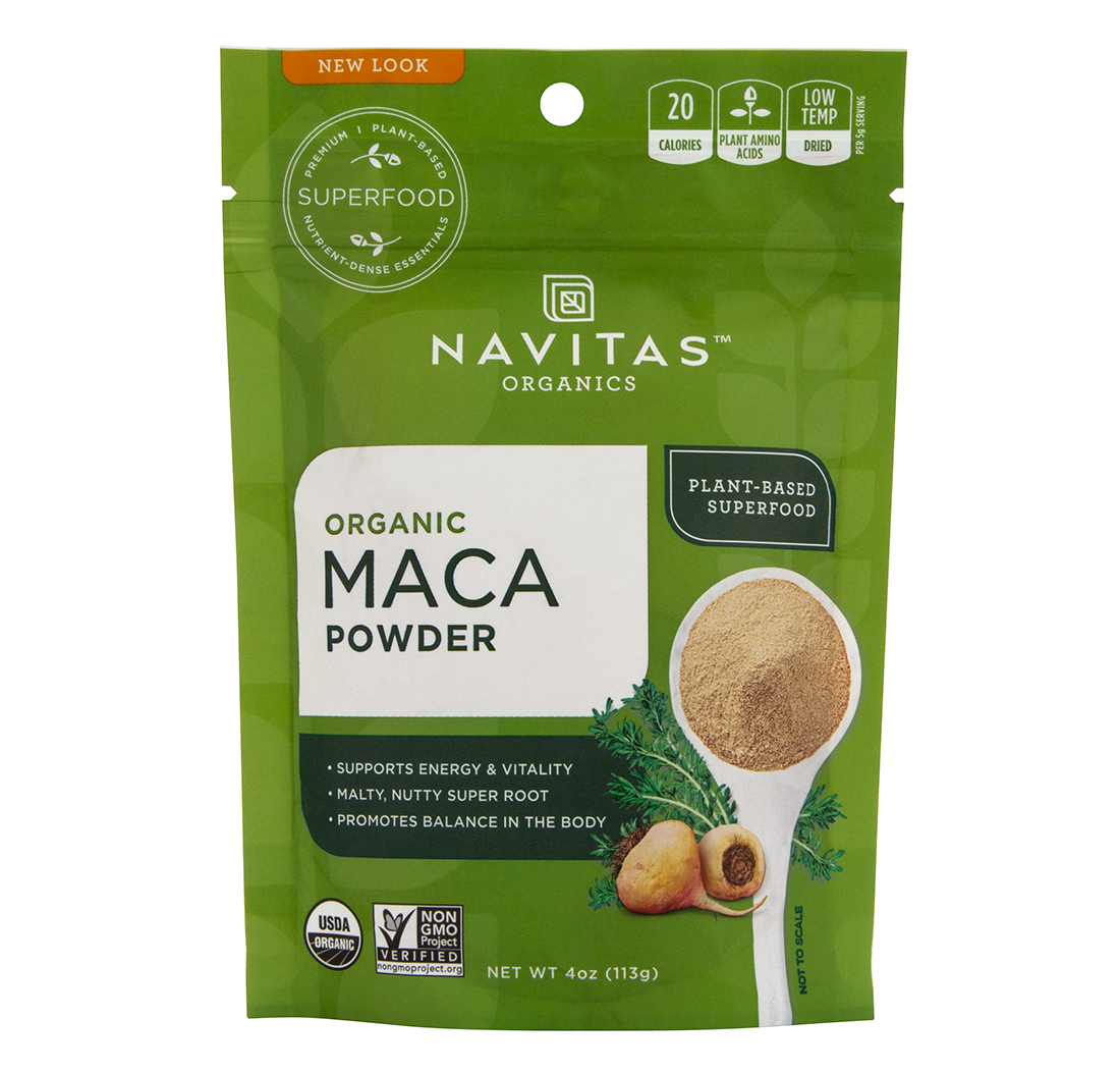 MACA POWDER (Organic, Plant-Based, Superfood) (4oz) 113g