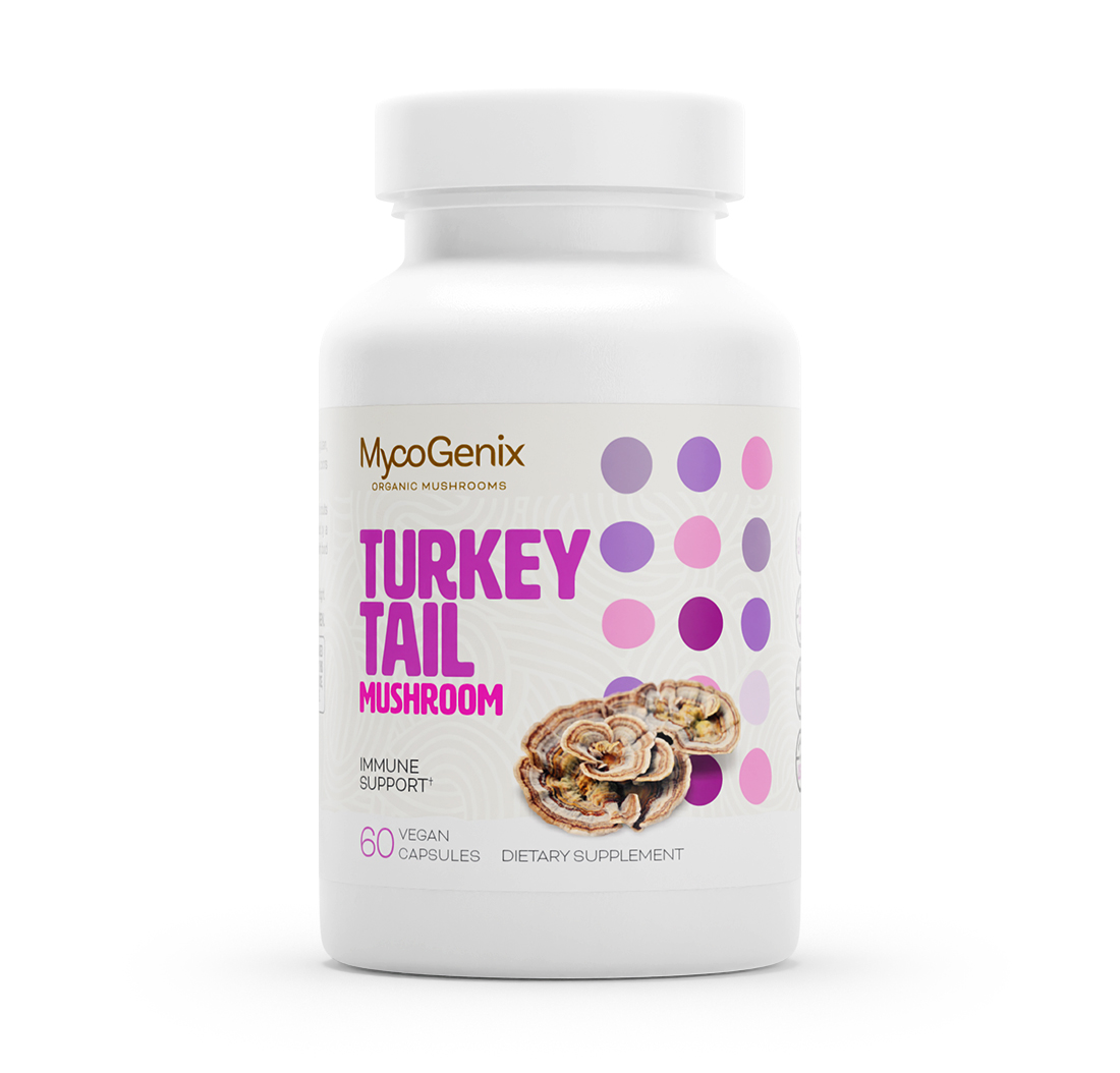 TURKEY TAIL MUSHROOM 1000mg 60 Vegan Capsules