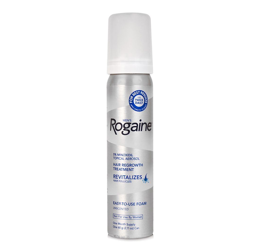 ROGAINE 5% MINOXIDIL FOAM FOR THINNING HAIR For Men (1 Month Supply) by Rogaine - BIOVEA USA