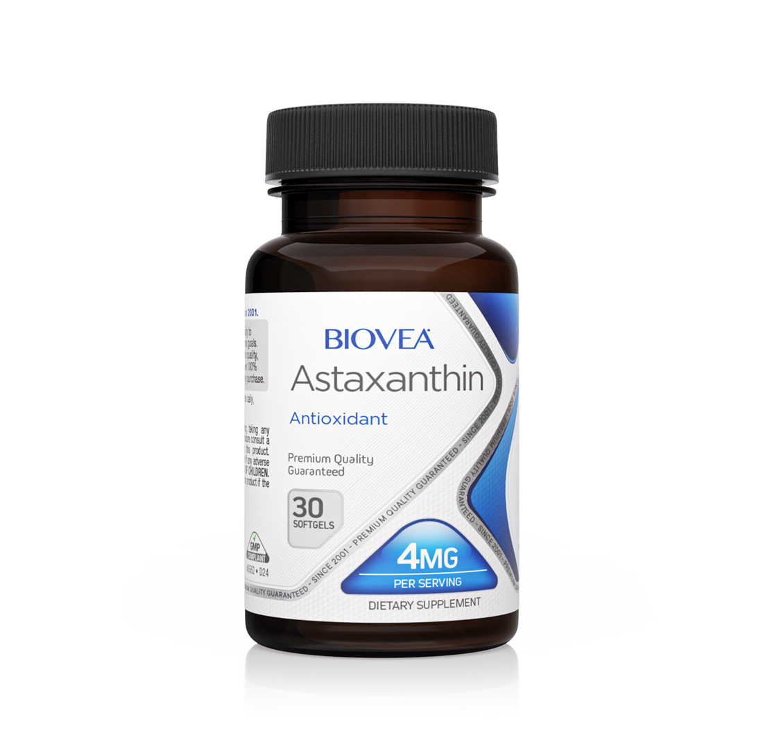 ASTAXANTHIN 4mg 30 Softgels