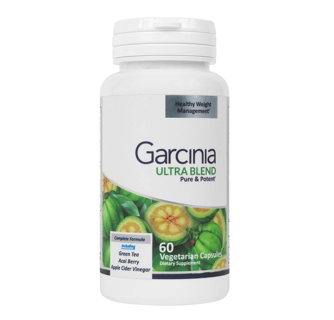 GARCINIA ULTRA BLEND (with Acai & Green Tea) 60 Vegetarian Capsules
