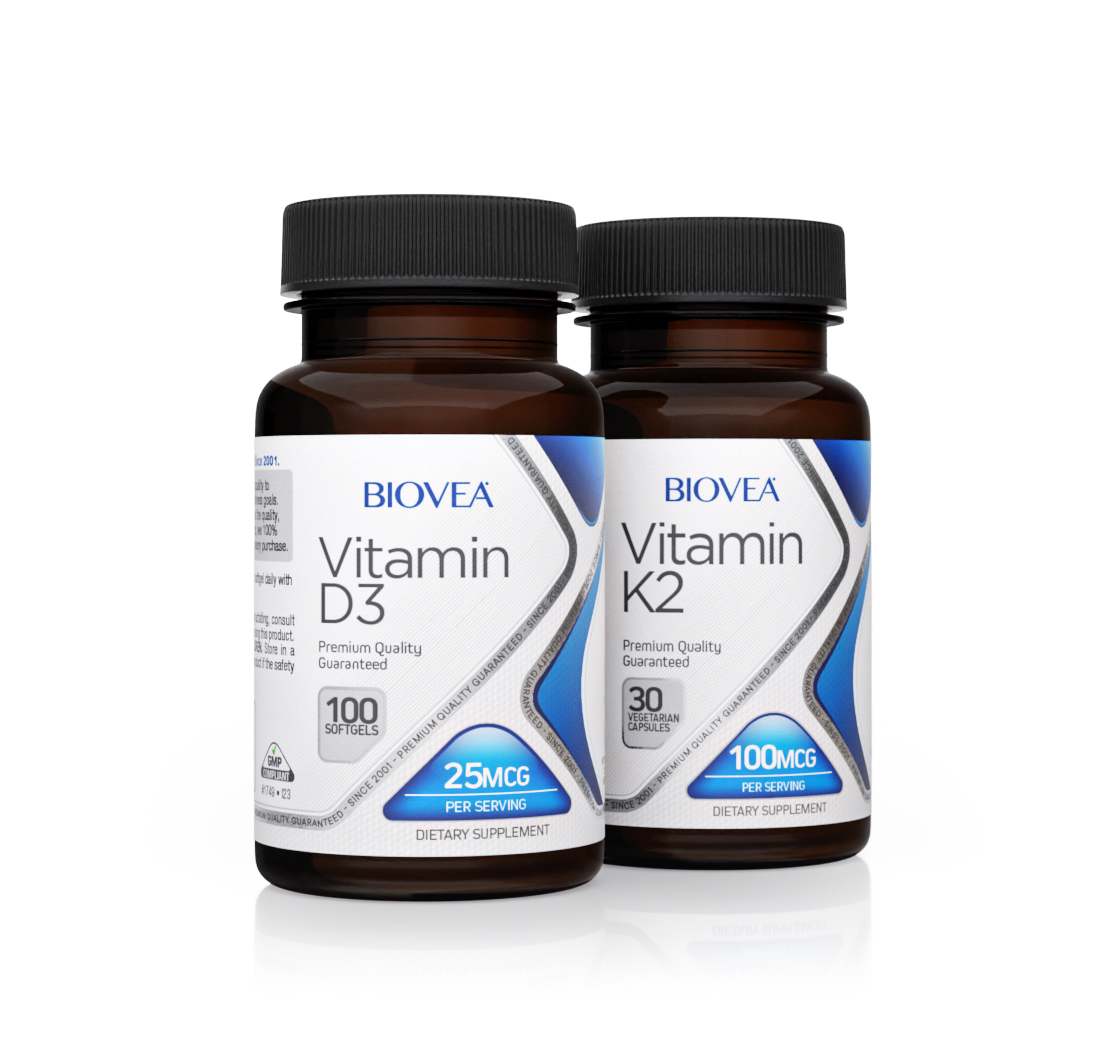 VITAMIN D3 & VITAMIN K2 VALUE PACK