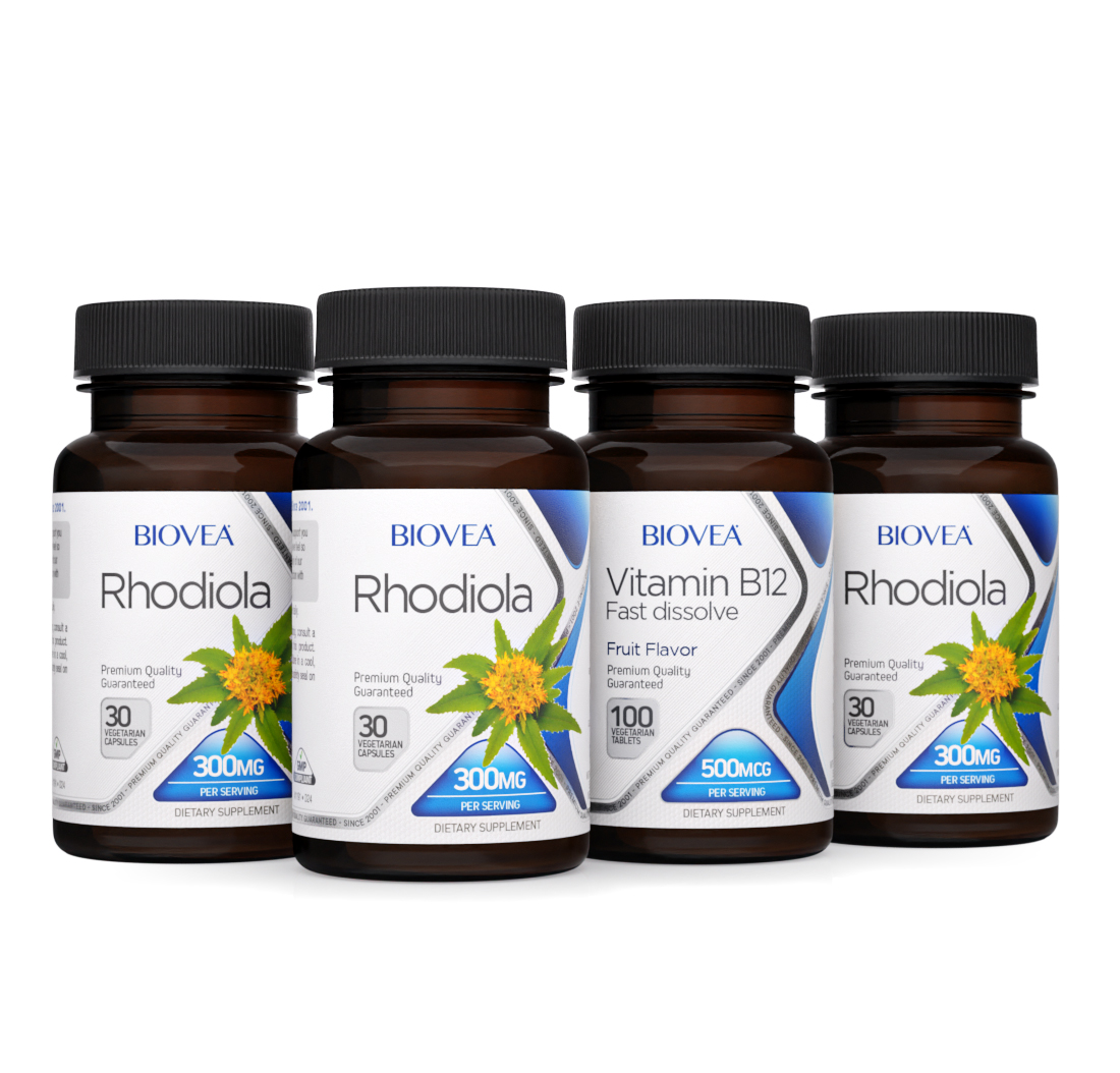 RHODIOLA & VITAMIN B-12 VALUE PACK
