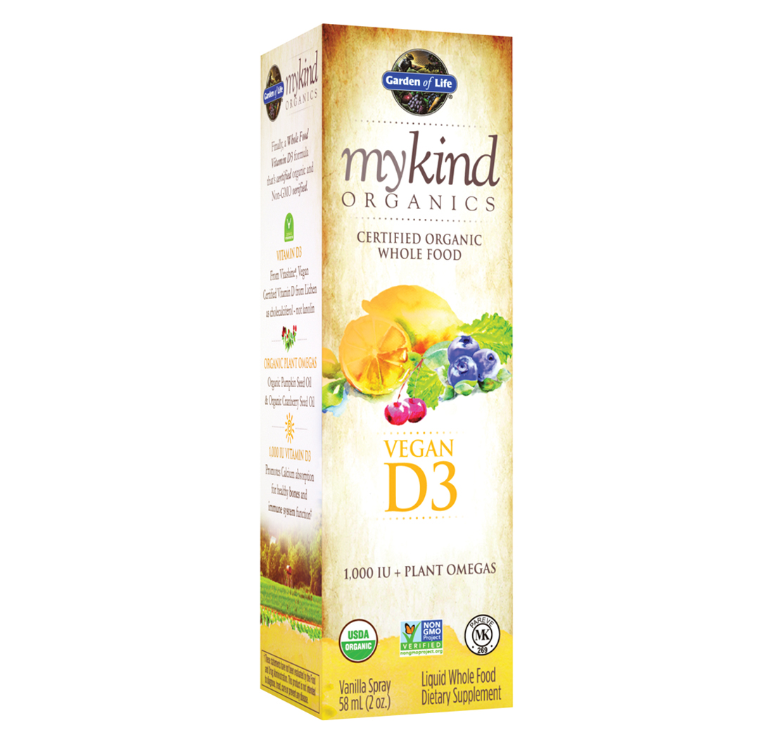 MYKIND ORGANICS D3 SPRAY (Vegan) (2oz) 59ml